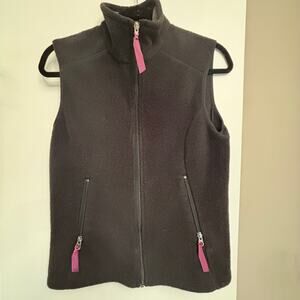 Patagonia Black  Polar Fleece Vest - Size M